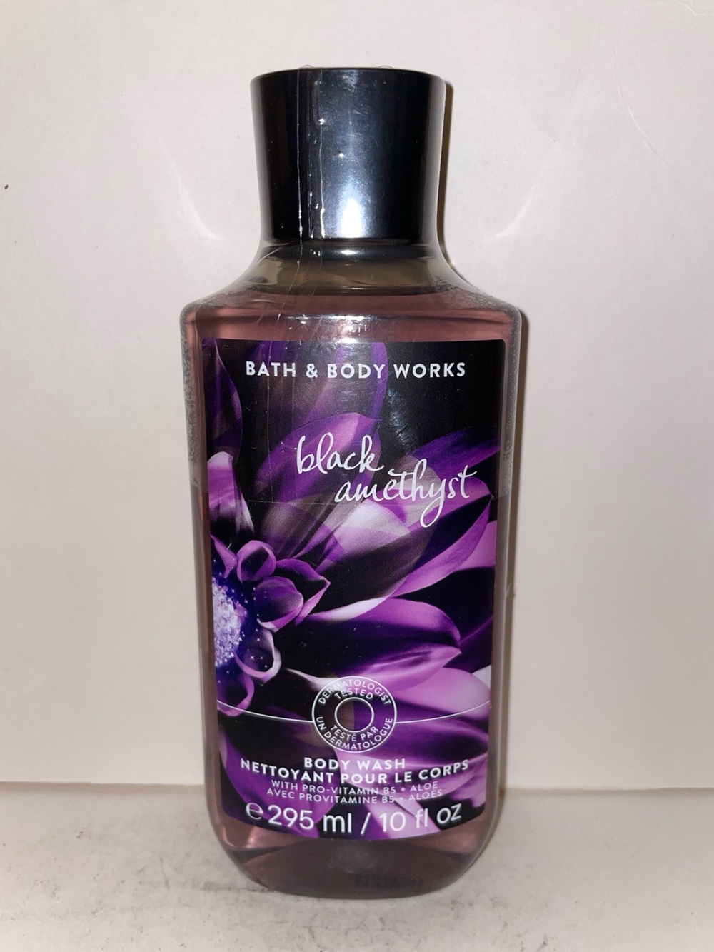 Bath & Body Works Black Amethyst Body Wash 10oz Discontinued Sealed New